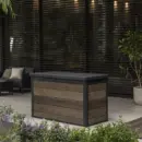 Keter Signature Decocoat Walnut 757L Garden storage box 5x2 ft (H)900mm (W)1517mm