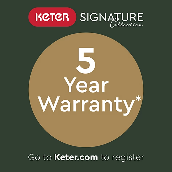 Keter Signature Decocoat Walnut 757L Garden storage box 5x2 ft (H)900mm (W)1517mm - Image 12